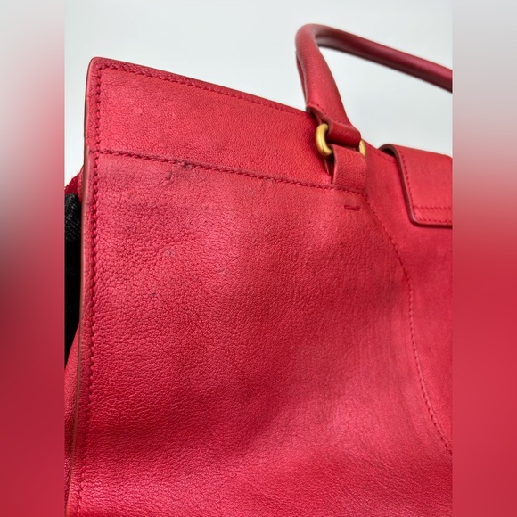 ❤️ Yves Saint Laurent (YSL) Medium Cabas ChYc Tote Bag A210E9ME9 - Picture 10 of 16